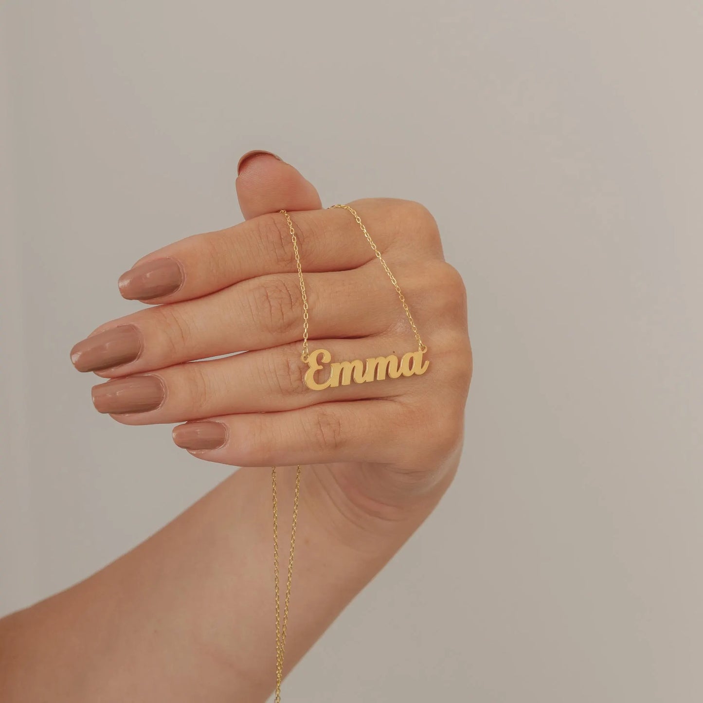 14K Gold Custom Name Necklace