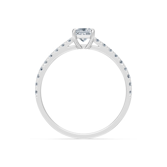 Solitaire Eternity Ring, 0.3 ct — 101-10191(0.30)PR