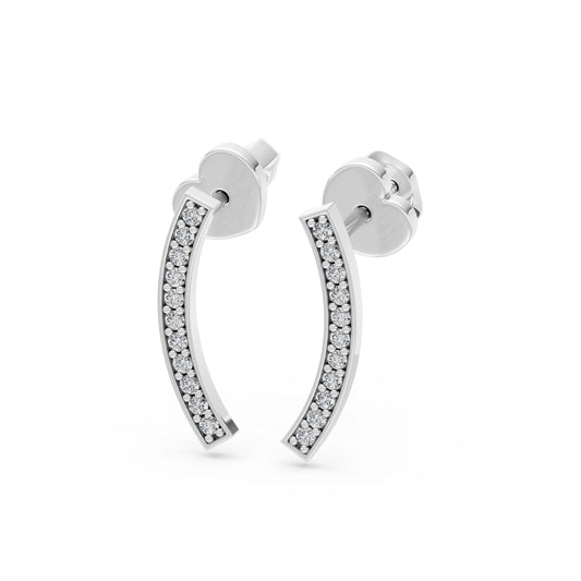 Minimalism Earring, 0.13 ct — 102-10065
