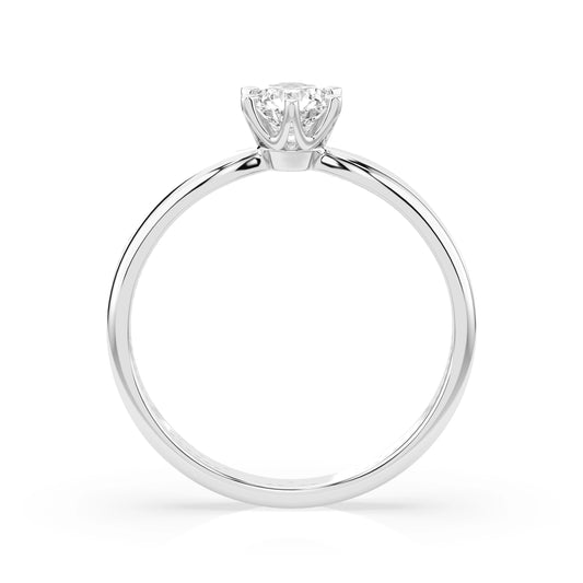 Solitaire Ring (Round), 0.25 ct — 101-10040(4.0)