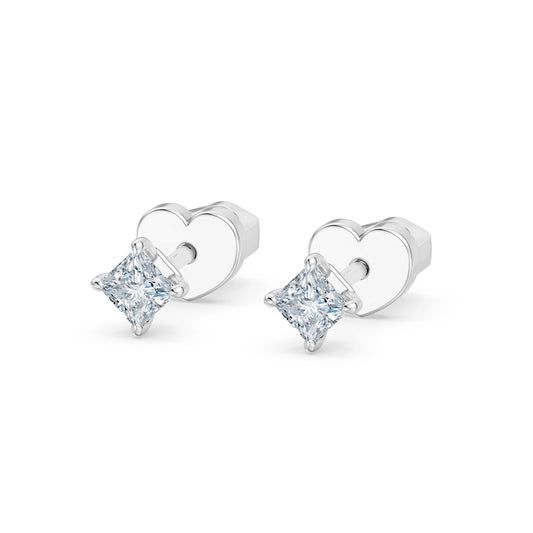 Solitaire Butterfly Earring, 0.34 ct — 102-10116(3.0)PR