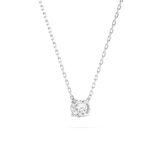 Solitaire Necklace (Round), 0.15 ct — 104-10040(3.4)
