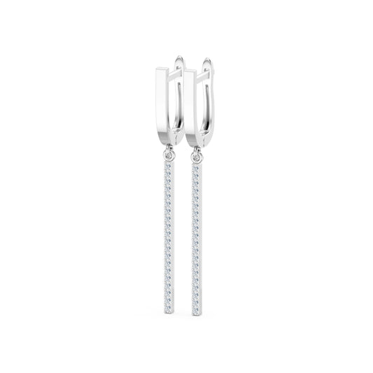 Minimalism Earring, 0.24 ct — 102-10129/1