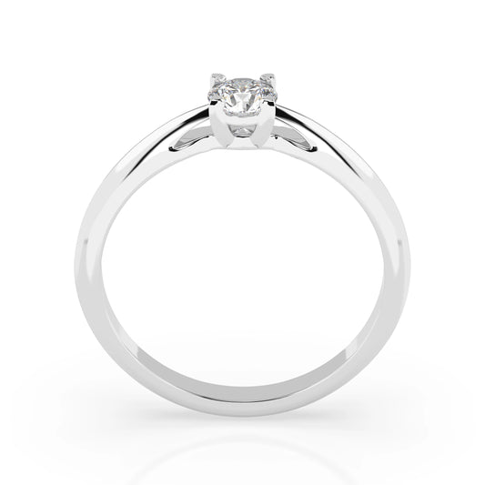 Solitaire Ring (Round), 0.3 ct — 101-10190(0.30)RN