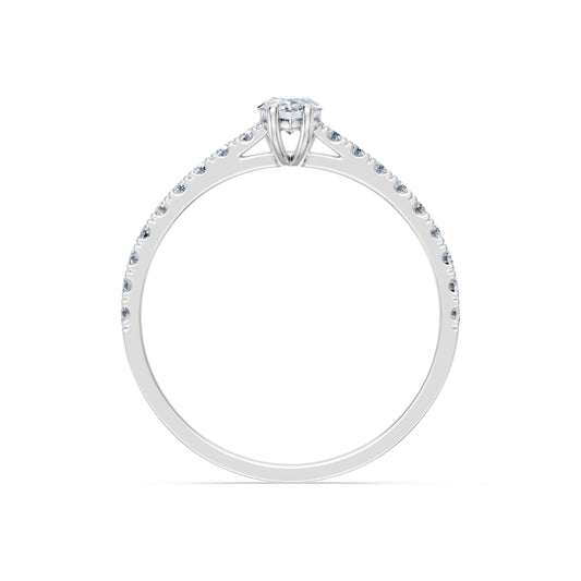 Solitaire Eternity Ring, 0.3 ct — 101-10191(0.30)PAR