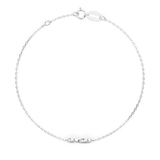 Minimalism Bracelet (Round), 0.05 ct — 105-10009