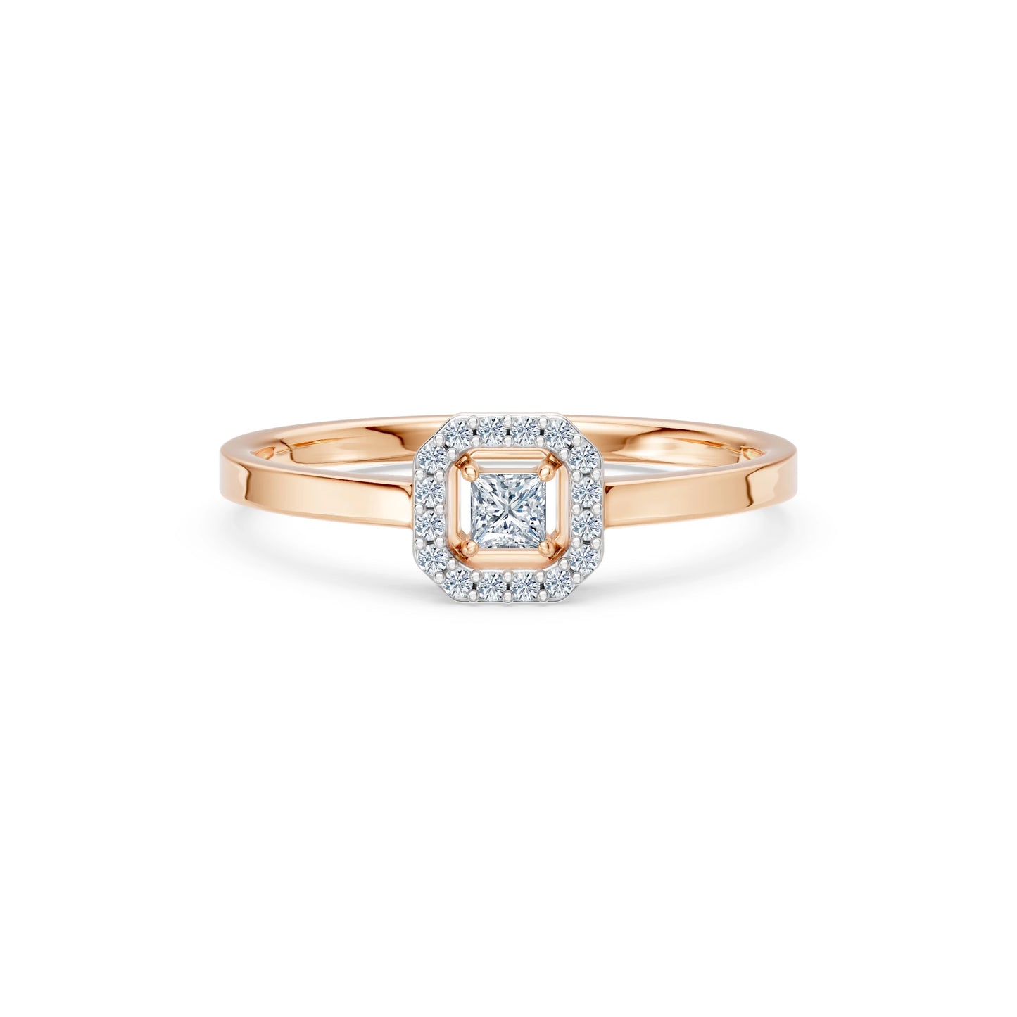 Solitaire Eternity Ring, 0.17 ct — 101-10115(3.0)PR