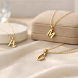 How to Choose a Gold Necklace Initial
