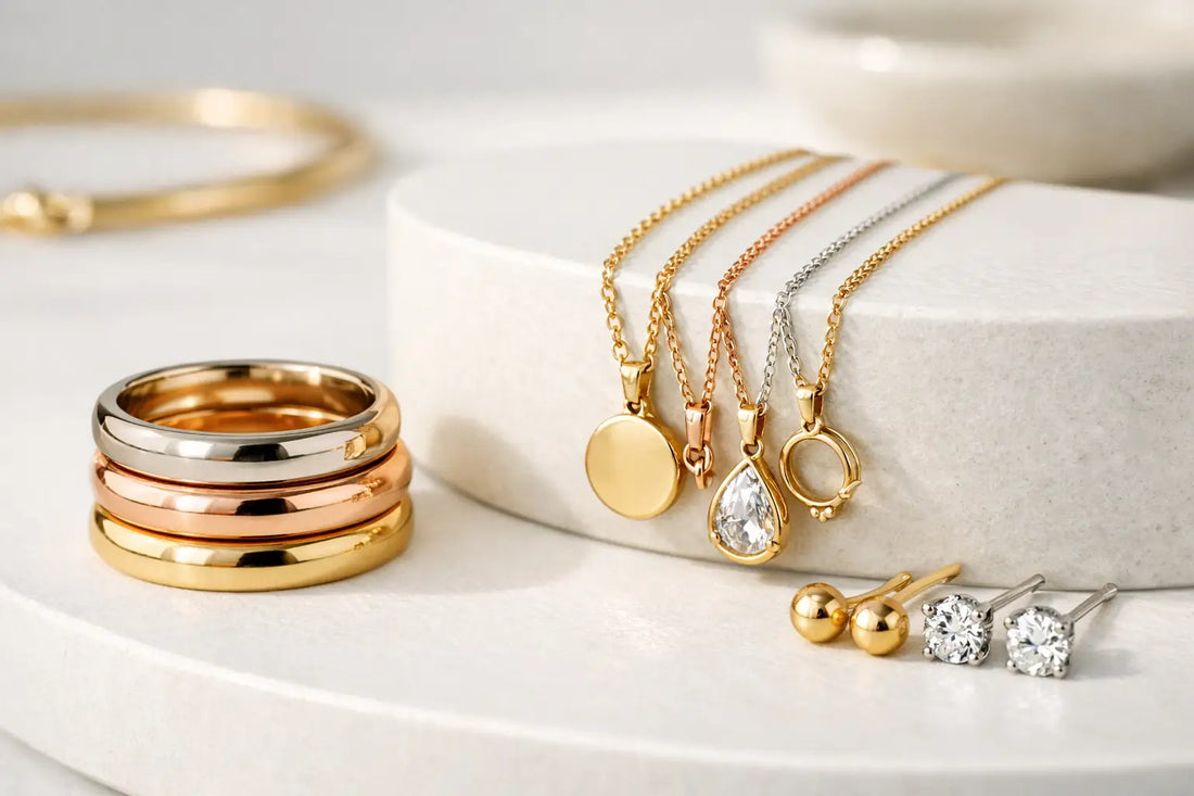 9ct 14k or 18k Gold Jewellery?