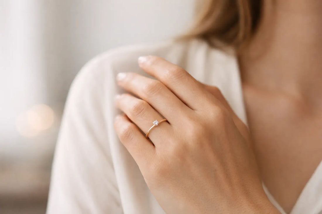 Why a Minimalist Engagement Ring Feels Personal