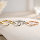 Minimalist Engagement Rings That Never Feel Plain