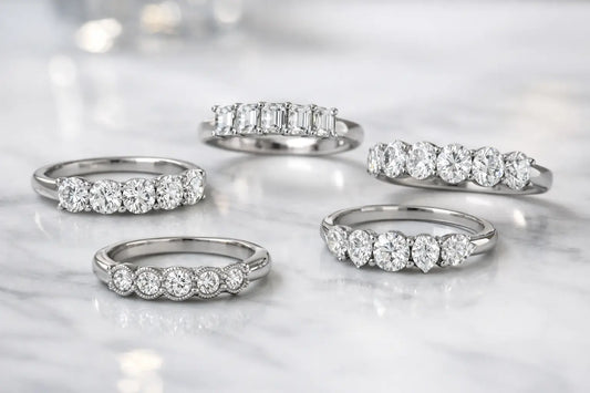 Diamond Ring 5 Stone Styles Worth Choosing