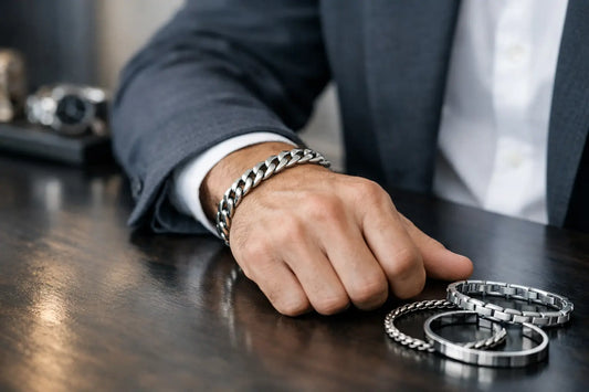 How to Choose a Solid Silver Bracelet for Men