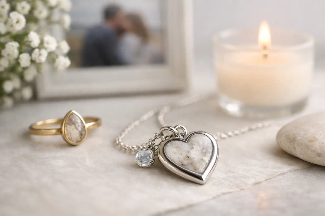 A Custom Memorial Jewellery Example That Lasts