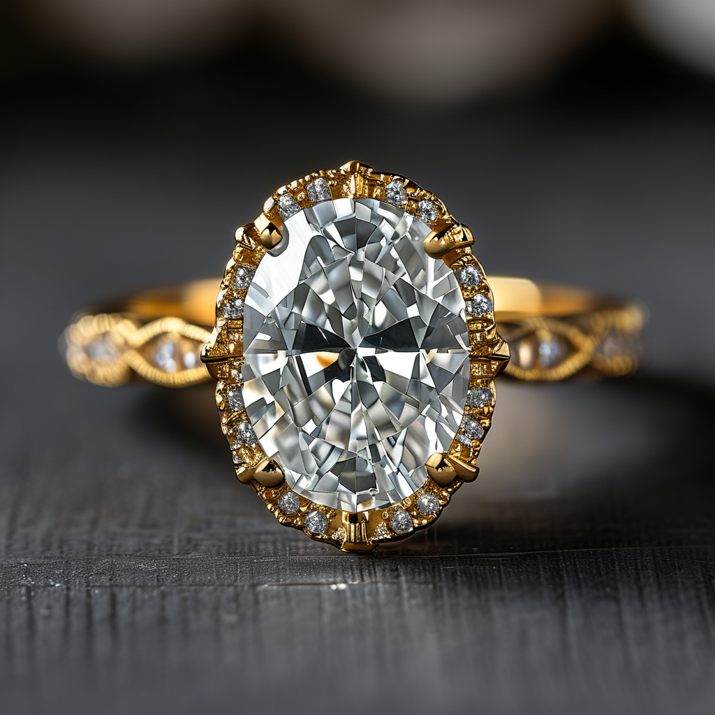 East-West Oval Engagement Rings: The Sideways Setting Explained