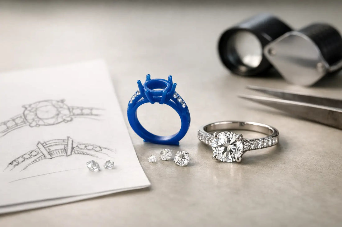 A Bespoke Ring Commission Example, Step by Step
