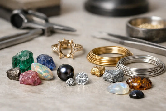 Materials Used for Unique Jewellery Commissions