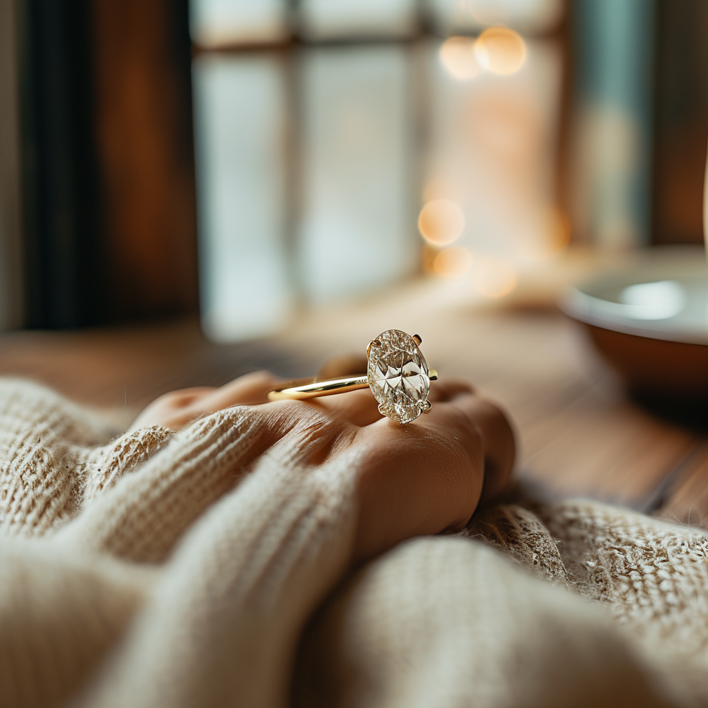 Lab Grown Oval Engagement Rings: Full UK Price Guide