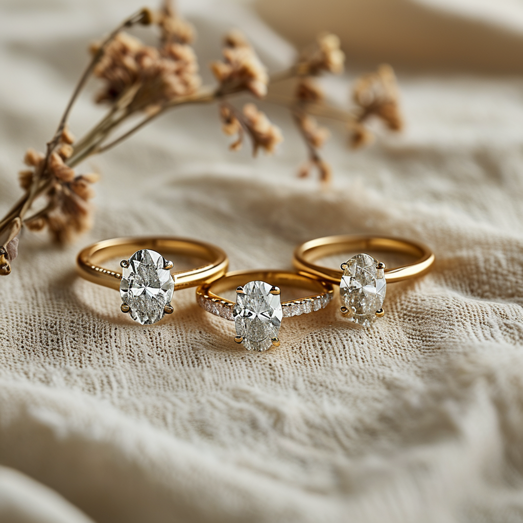 Oval Engagement Ring Carat Guide: 1ct to 3ct on the Hand