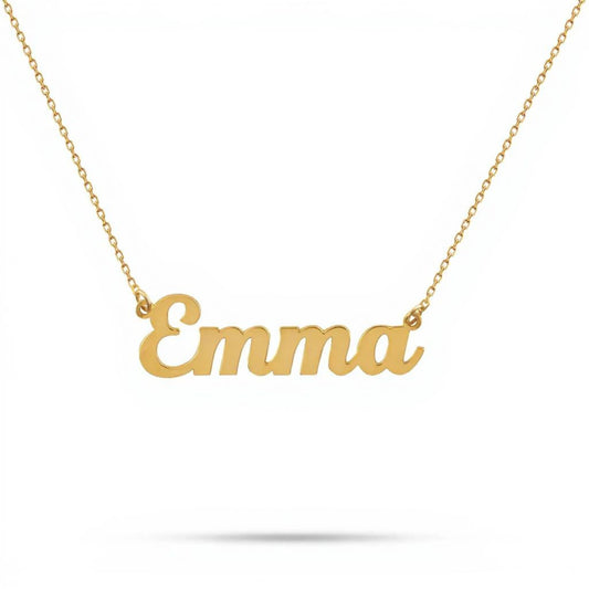 14K Gold Custom Name Necklace