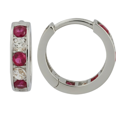 14k Gold Huggie Hoop Earrings in Solid 9K & 14K Gold | Qutahia Jewelry
