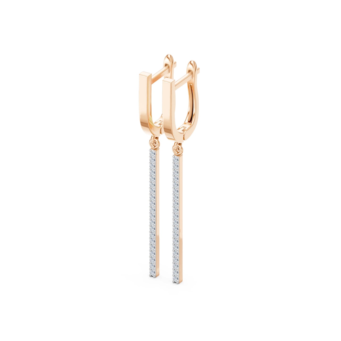 Minimalism Earring, 0.24 ct — 102-10129/1