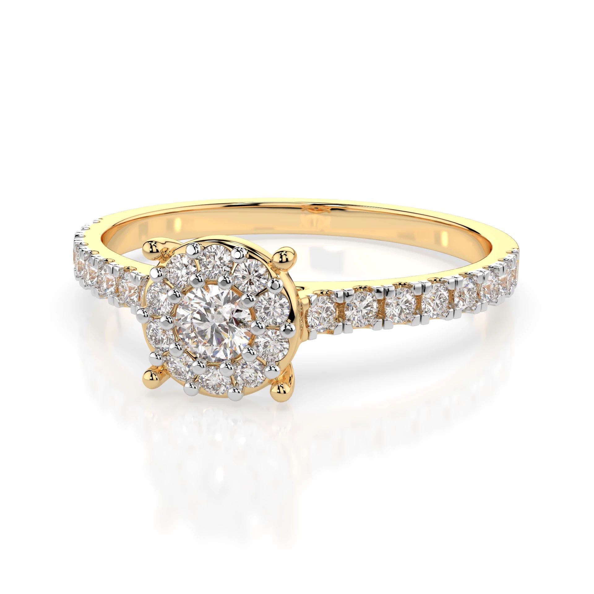 Solitaire Eternity Ring (Round), 0.06 ct — 101-10017(2.5)