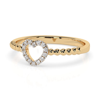 Minimalism Ring (Round), 0.07 ct — 101-10028
