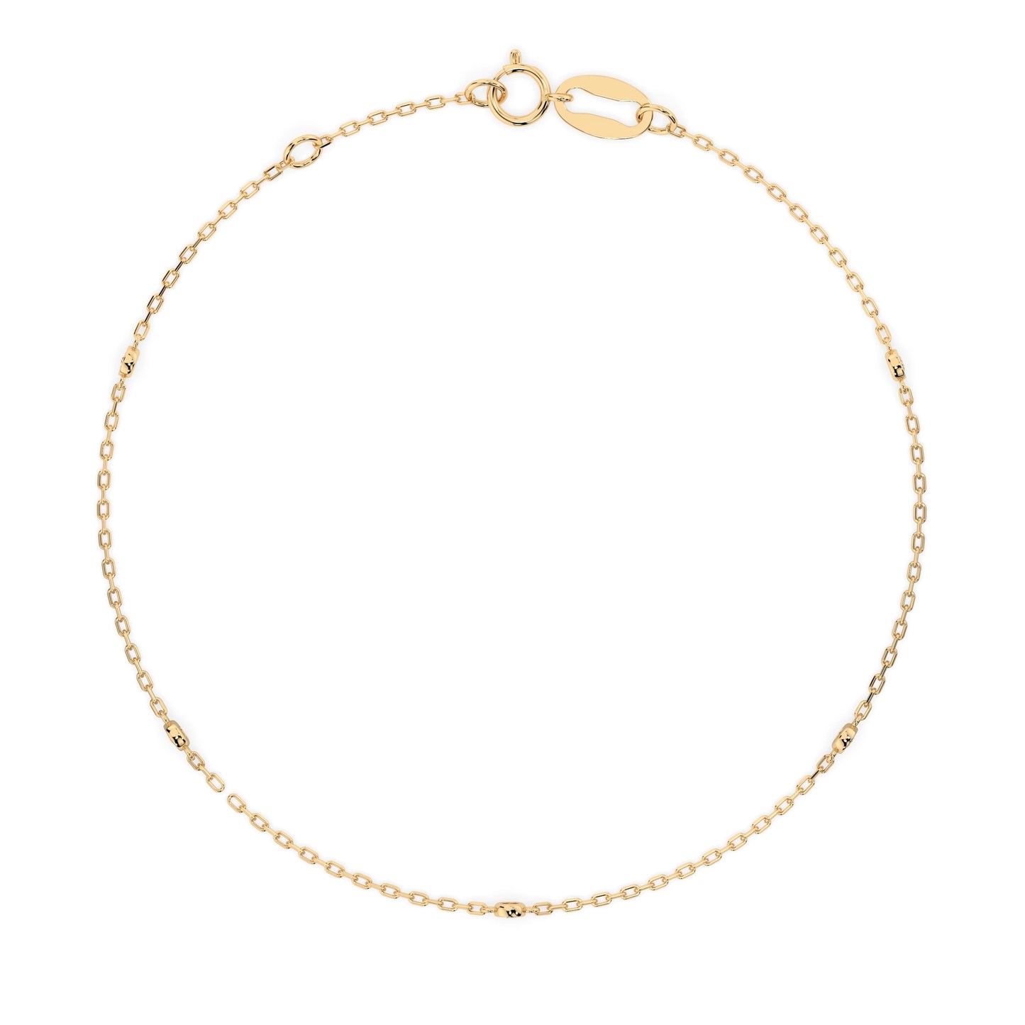 Minimalism Bracelet (Round), 0.07 ct — 105-10008/5(1.4)