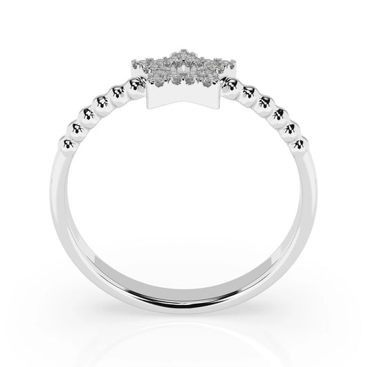 Minimalism Ring (Round), 0.09 ct — 101-10054