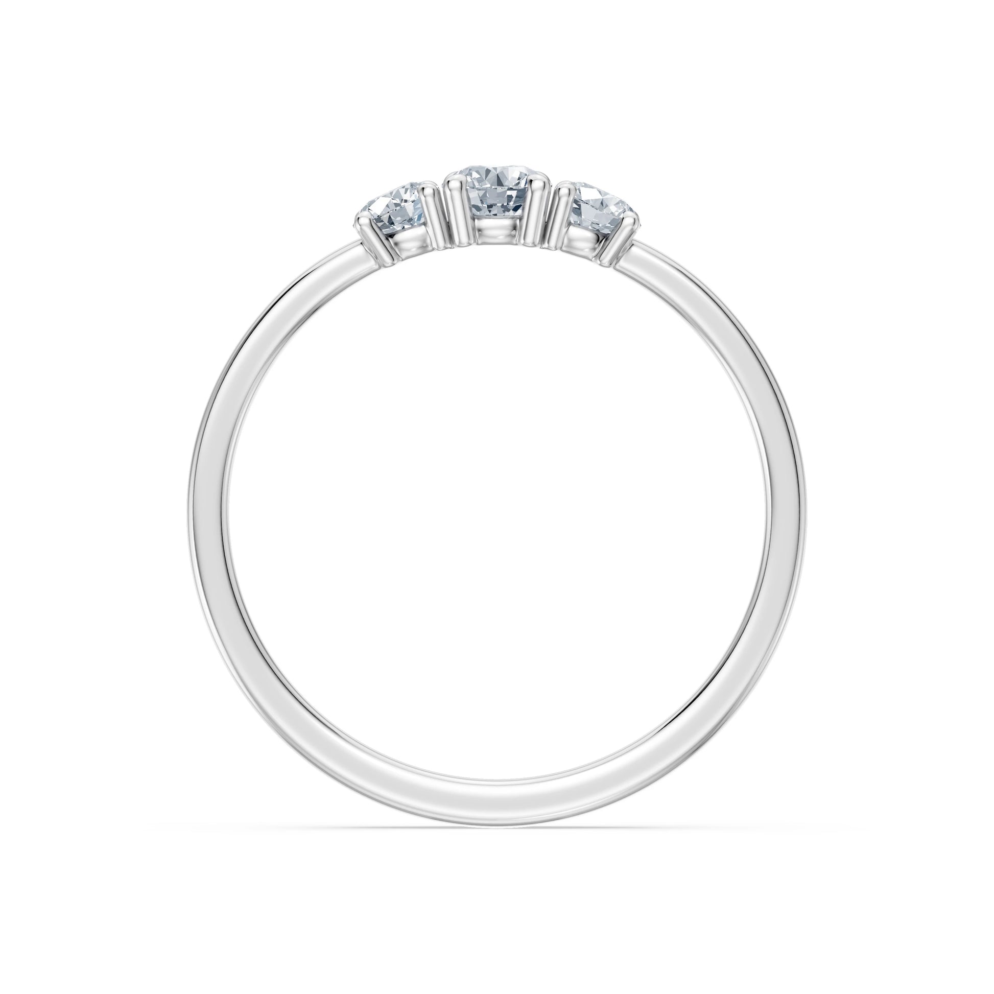 Solitaire Eternity Ring, 0.15 ct — 101-10127