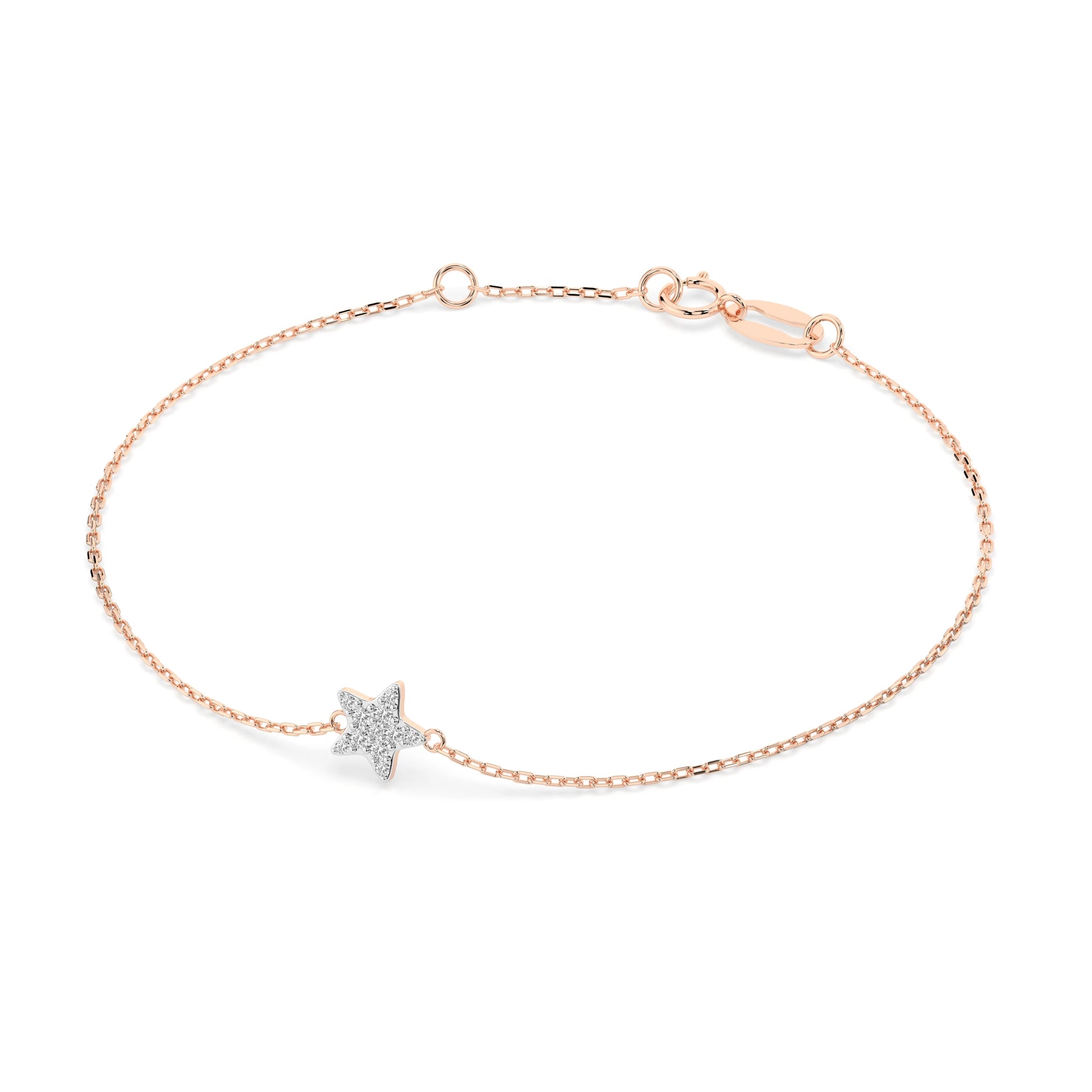 Minimalism Bracelet (Round), 0.03 ct — 105-10013