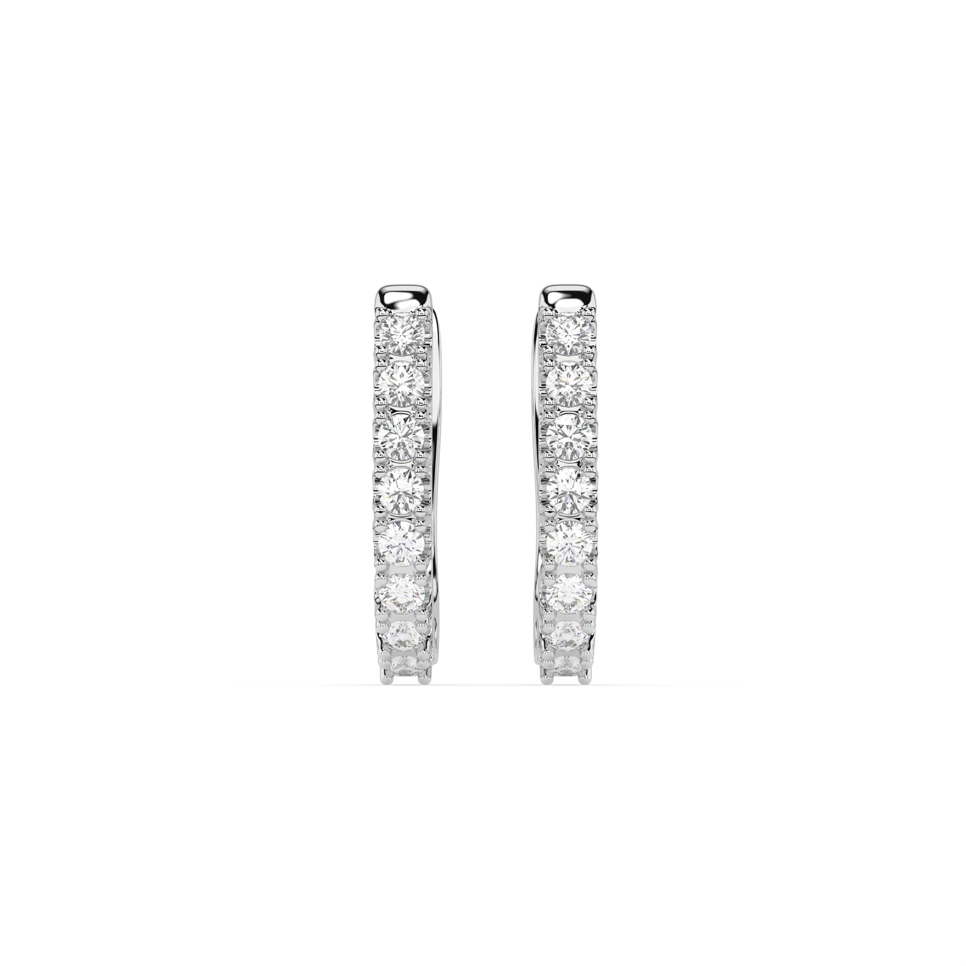 Eternity Earring (Round), 0.32 ct — 102-10044/2