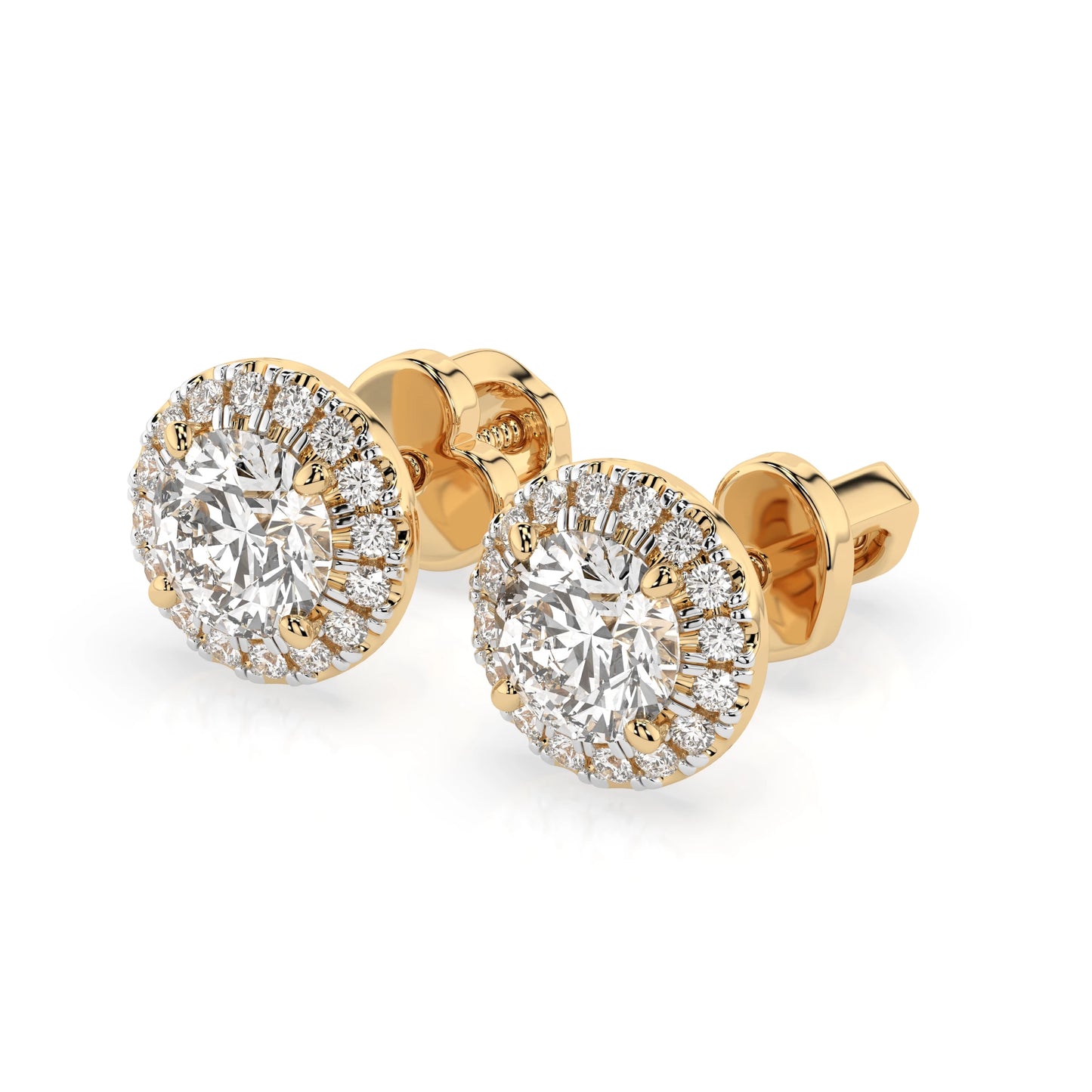 Solitaire Eternity Earring (Round), 1.0 ct — 102-10095(5.1)