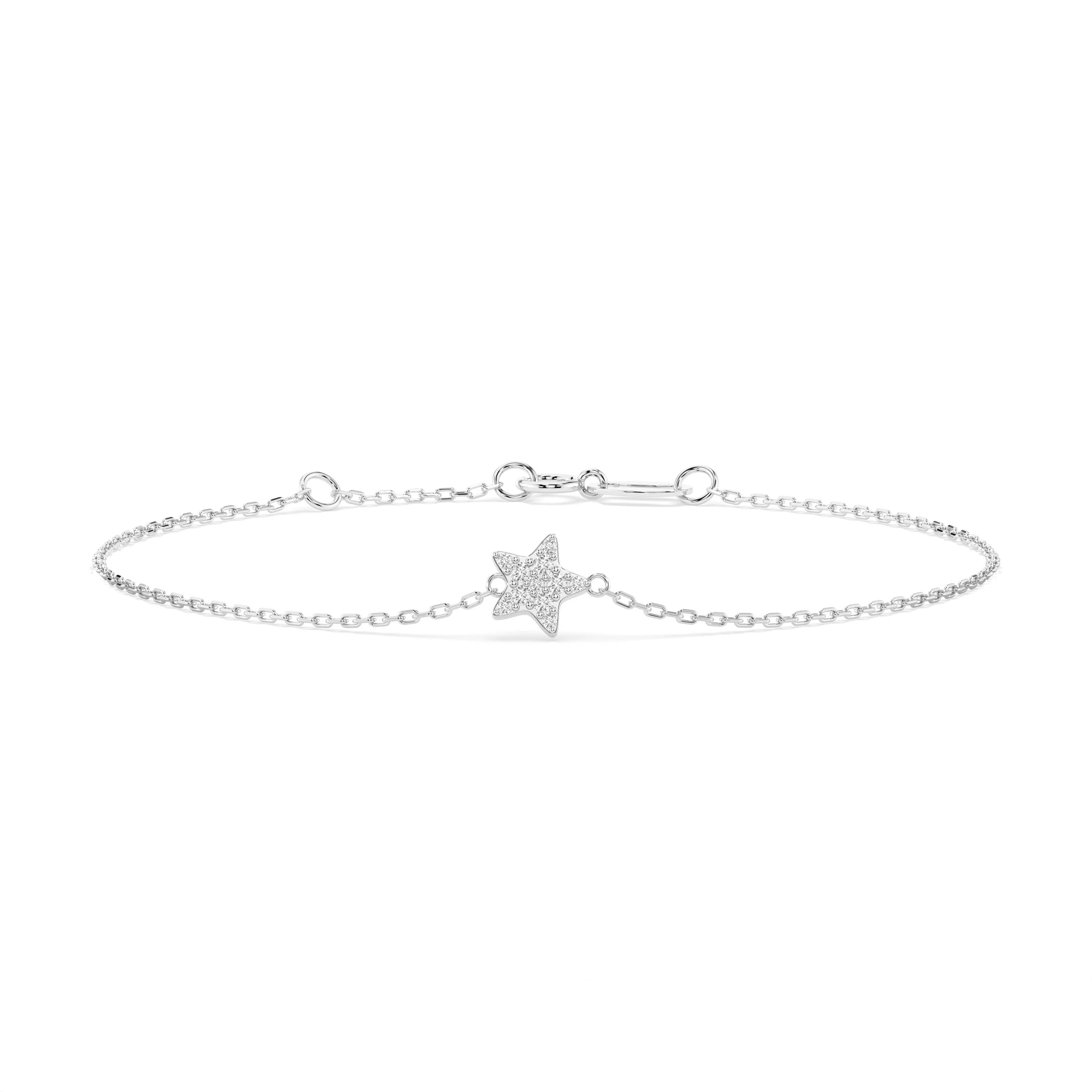 Minimalism Bracelet (Round), 0.03 ct — 105-10013