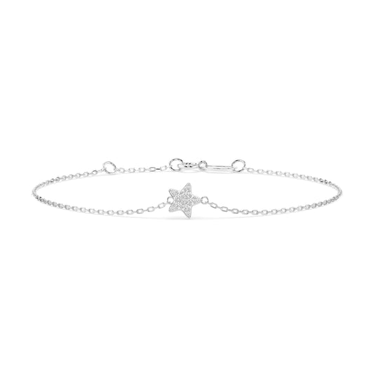 Minimalism Bracelet (Round), 0.03 ct — 105-10013