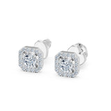 Diamond Eternity Earrings Round Brilliant 0.4ct by Qutahia Jewellery