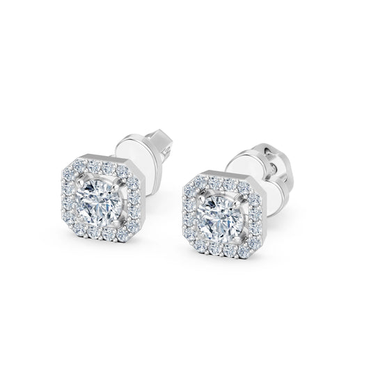 Solitaire Eternity Earring, 0.4 ct — 102-10118/2(3.7)