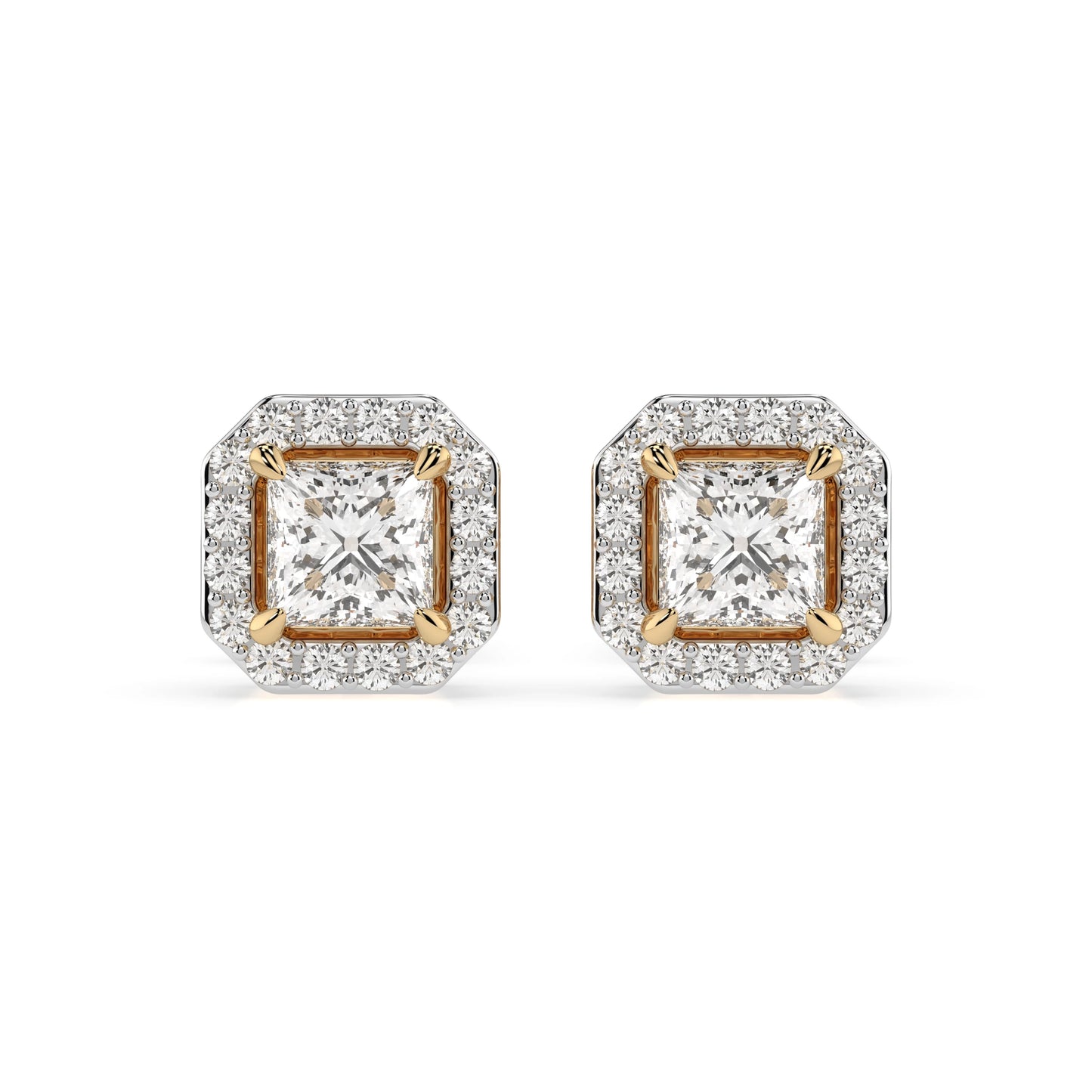 Solitaire Eternity Earring (Princess), 0.34 ct — 102-10115(3.0)PR