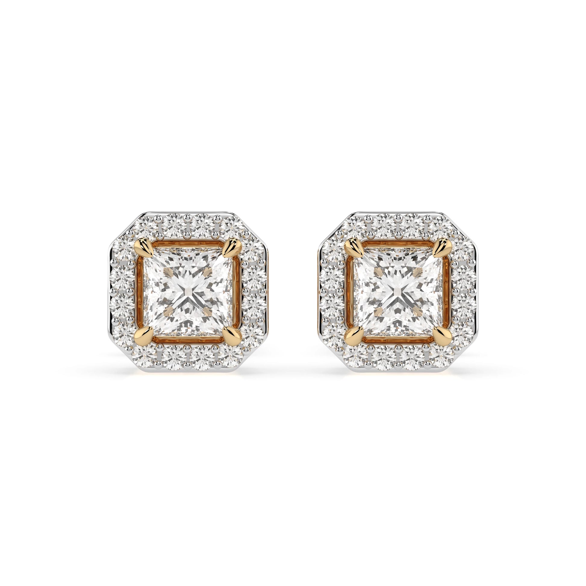 Solitaire Eternity Earring (Princess), 0.34 ct — 102-10115(3.0)PR