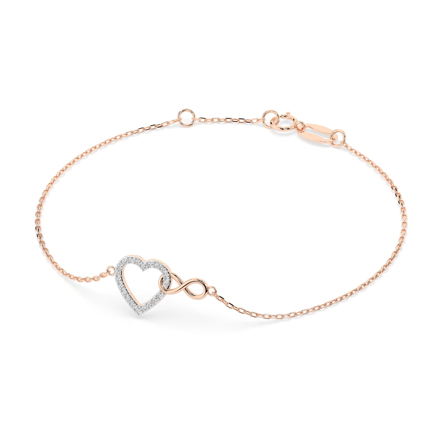 Minimalism Bracelet (Round), 0.11 ct — 105-10011