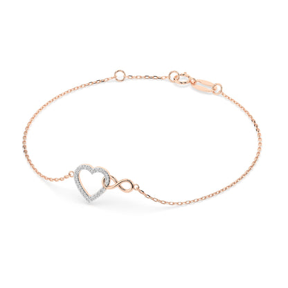 Minimalism Bracelet (Round), 0.11 ct — 105-10011