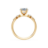 Marquise Lab Grown Diamond Classic Pave Eternity Ring 2.0ct by Qutahia Jewellery