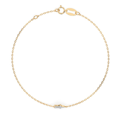 Minimalism Bracelet (Round), 0.03 ct — 105-10013