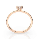 Solitaire Ring (Round), 0.3 ct — 101-10016(4.2)