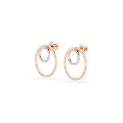 Minimalism Earring (Round), 0.25 ct — 102-10165