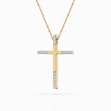 Minimalism Necklace (Round), 0.08 ct β 104-10016