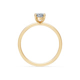 Marquise Lab Grown Diamond Solitaire Engagement Ring 1.0ct by Qutahia Jewellery