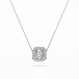 Diamond Eternity Necklace Round 0.4ct by Qutahia Jewellery