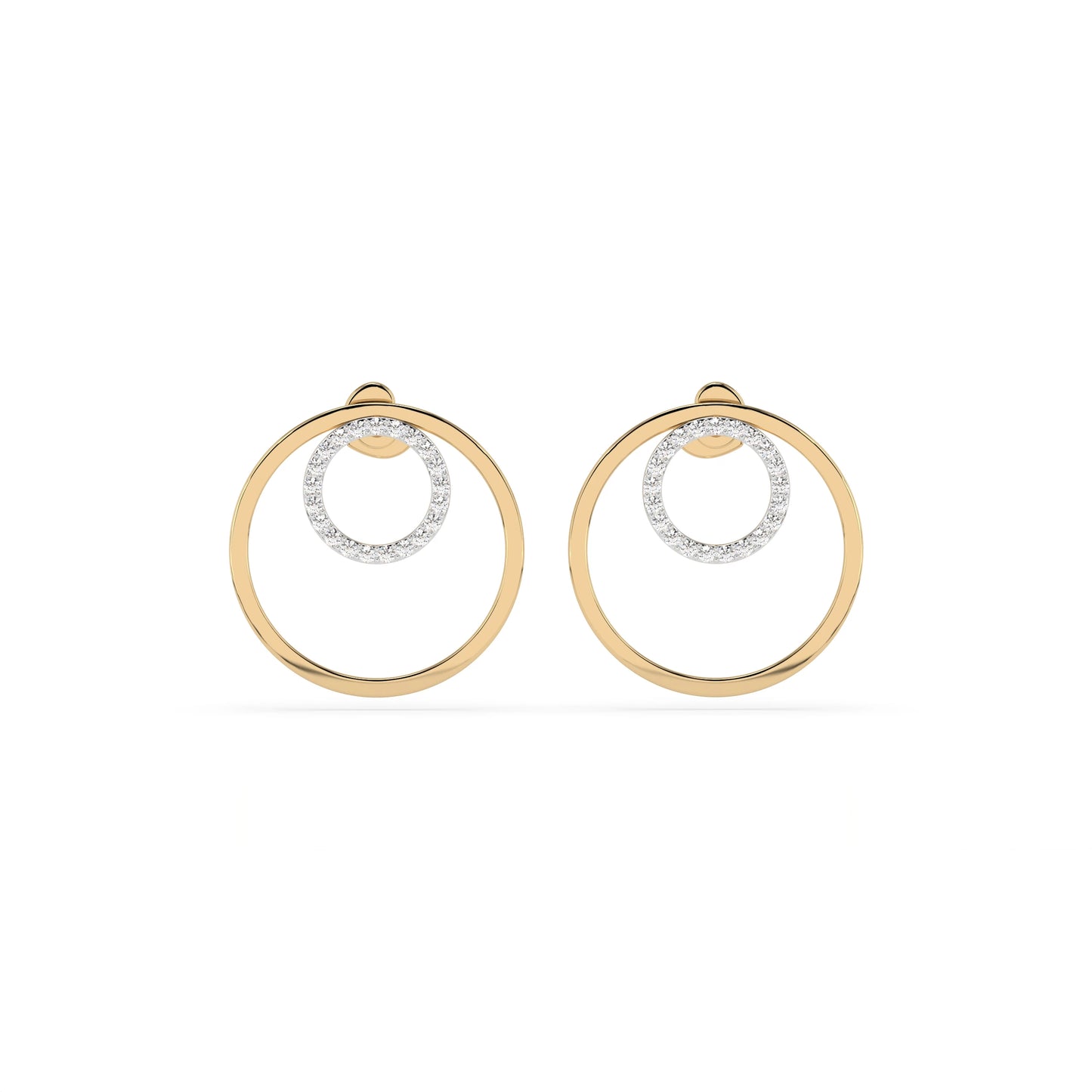 Minimalism Earring (Round), 0.25 ct — 102-10165